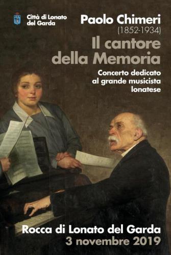 Paolo Chimeri Il Cantore Della Memoria - Lonato Del Garda