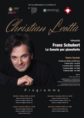 Le Sonate Per Pianoforte Di Franz Schubert - Como
