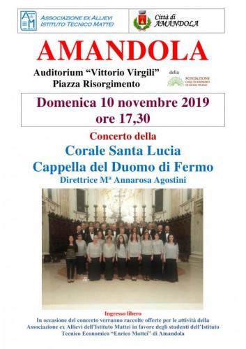 Concerto Corale Santa Lucia A Amandola - Amandola
