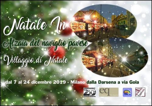 Natale In Alzaia Del Naviglio Pavese - Milano
