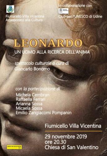 Leonardo - Un Uomo Alla Ricerca Dell'anima A Fiumicello Villa Vicentina - Fiumicello Villa Vicentina
