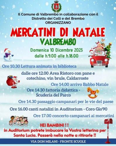 I Mercatini Di Natale A Valbrembo - Valbrembo