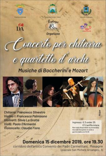 Concerto Per Chitarra E Quartetto D'archi A Mesagne - Mesagne
