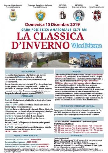 La Classica D'inverno - Gara Podistica Amatoriale - Santa Croce Del Sannio