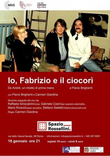 Io, Fabrizio E Il Ciocori Al Rossellini - Roma