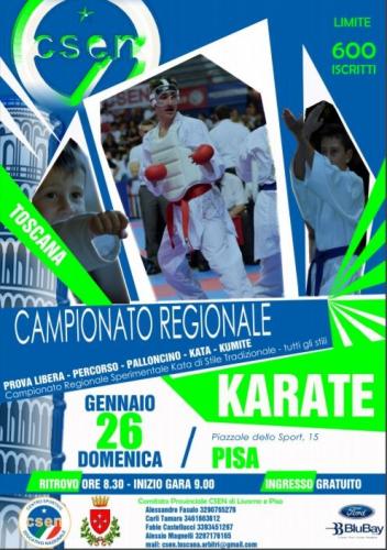 Campionato Regionale Di Karate A Pisa - Pisa
