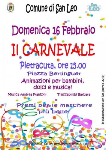 Il Carnevale A Pietracuta - San Leo