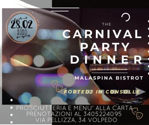 Carnival Party Dinner Al Malaspina Bistrot - Volpedo