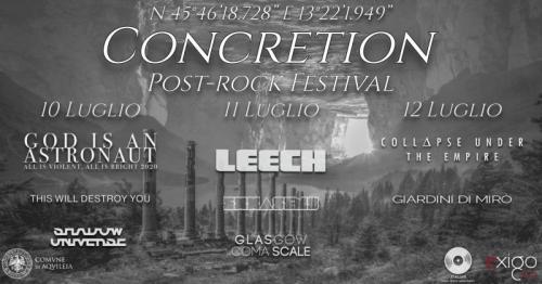 Concretion - Post-rock Festival A Aquileia - Aquileia