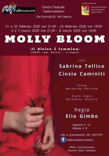 Spettacolo Molly Bloom - Il Divino E' Femmina - Catania