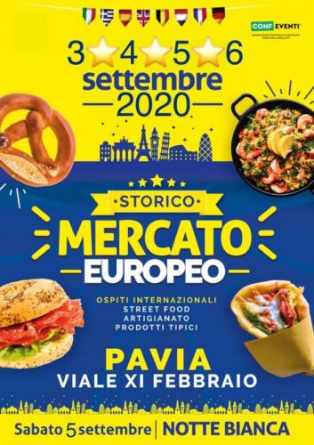 Storico Mercato Europeo A Pavia - Pavia