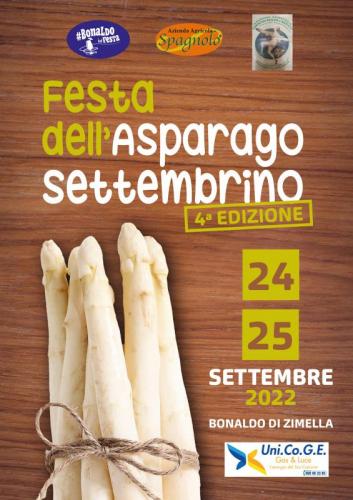 Festa Dell' Asparago Settembrino A Bonaldo Di Zimella  - Zimella