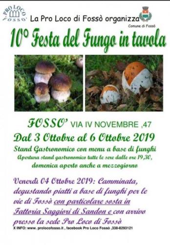 Festa Del Fungo In Tavola - Fossò