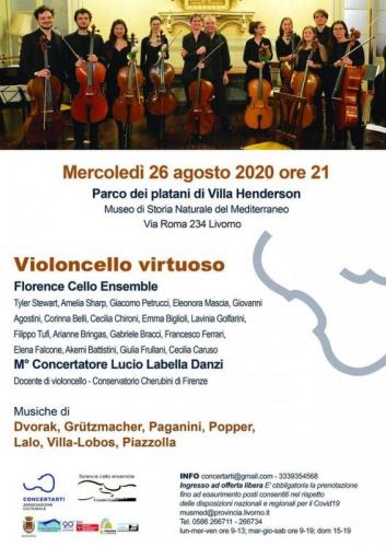 Florence Cello Ensemble A Livorno - Livorno