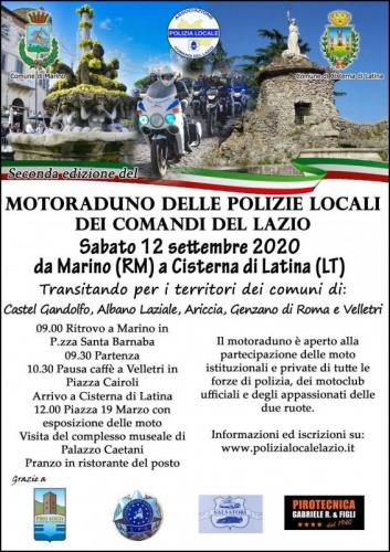 Motoraduno Delle Polizie Locali Del Lazio - Marino