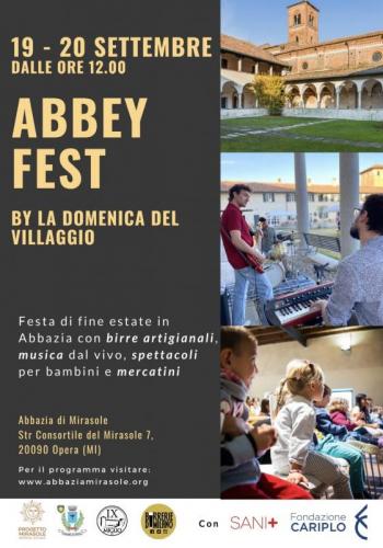 Abbey Fest All'abbazia Di Mirasole A Opera - Opera
