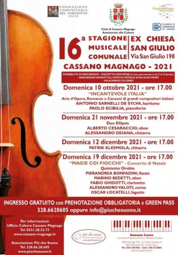Stagione Musicale Comunale A Cassano Magnago - Cassano Magnago