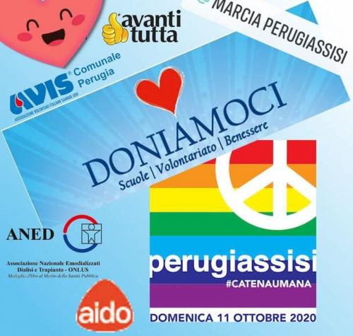 Doniamoci La Catena Umana Perugia - Assisi - Perugia
