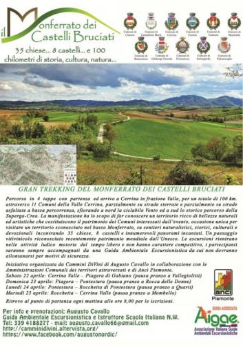 Gran Trekking Del Monferrato Dei Castelli Bruciati - Cerrina Monferrato