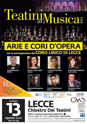 Teatini In Musica A Lecce - Lecce