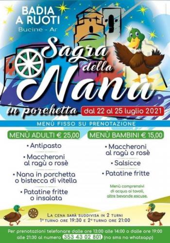 La Sagra Della Nana In Porchetta - Bucine