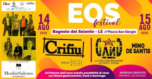 Eos Festival - Bagnolo Del Salento