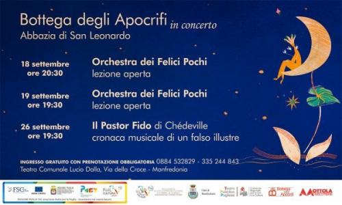 Bottega Degli Apocrifi In Concerto - Manfredonia