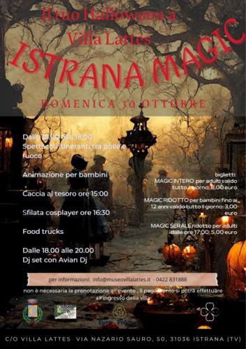 Halloween In Villa Lattes - Istrana