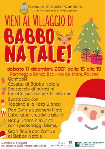 Il Villaggio Di Babbo Natale A Castel Gandolfo - Castel Gandolfo