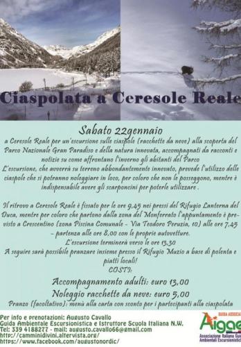 Ciaspolata A Ceresole Reale - Ceresole Reale