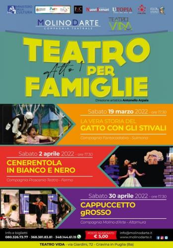 Rassegna Di Teatro Per Famiglie A Gravina In Puglia - Gravina In Puglia