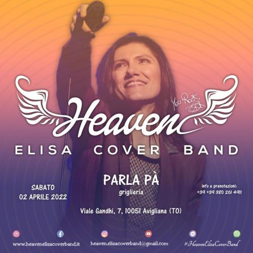 Heaven Elisa Cover Band Live Parla Pà - Avigliana