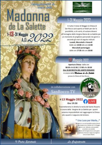 Festa Della Madonna De La Salette A Palo Del Colle - Palo Del Colle