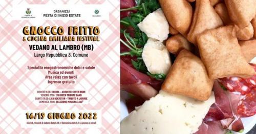 Gnocco Fritto E Cucina Emiliana Festival A Vedano Al Lambro - Vedano Al Lambro