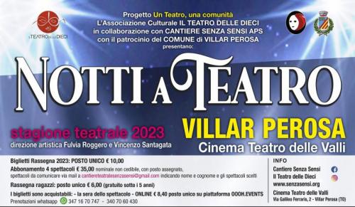 Teatro-cinema Delle Valli Di Villar Perosa - Villar Perosa