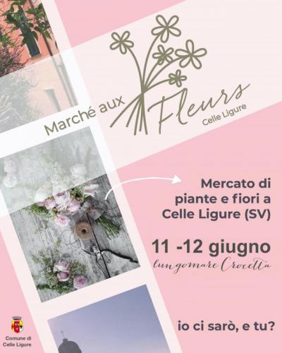 Il Mercato Di Piante E Fiori Marché Aux Fleurs - Celle Ligure