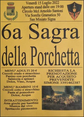 La Sagra Della Porchetta A Signa - Signa