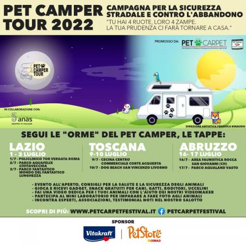 Pet Camper Tour - Il Camper Solidale Degli Animali - 