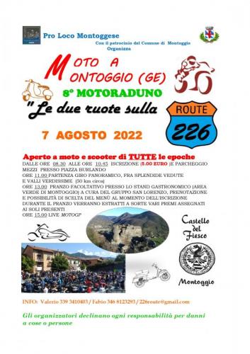 Le Due Ruote Sulla Route 226 - Montoggio
