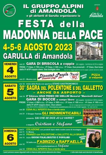 Festa Madonna Della Pace - Amandola