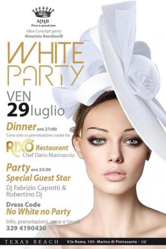 White Party Anniversary - Pietrasanta