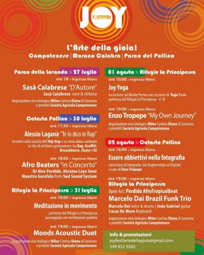 Joy Festival - L’arte Della Gioia - Morano Calabro