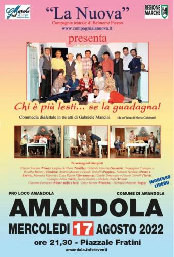 Commedia Dialettale - Amandola