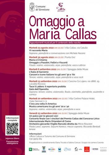 Concerti Omaggio A Maria Callas - Sirmione