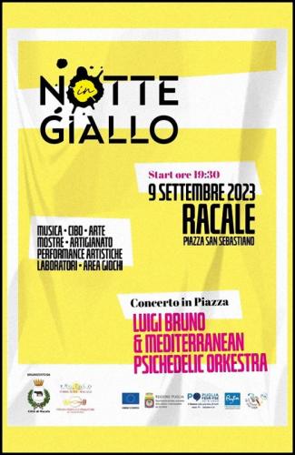 Notte In Giallo A Racale - Racale