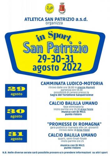 San Patrizio In Sport - Conselice