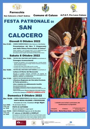 La Festa Patronale Di San Calocero A Caluso - Caluso