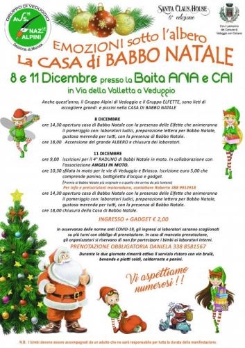 La Casa Di Babbo Natale A Veduggio - Veduggio Con Colzano