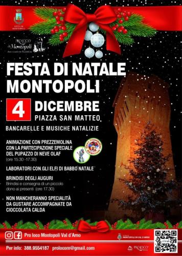 Festa Di Natale A Montopoli - Montopoli In Val D'arno