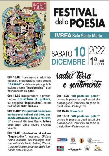 Festival Della Poesia A Ivrea - Ivrea